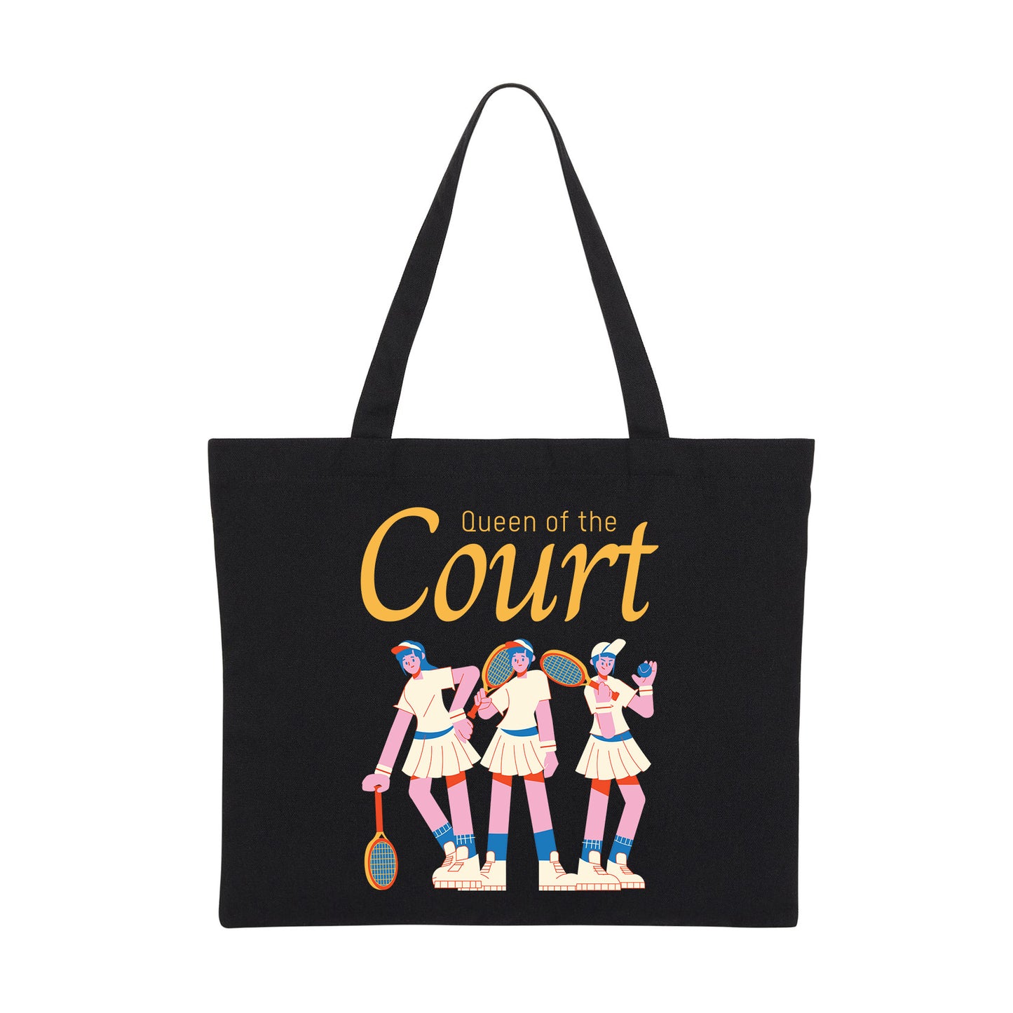 COURT QUEEN 1 - Tennis (Tote Bag)