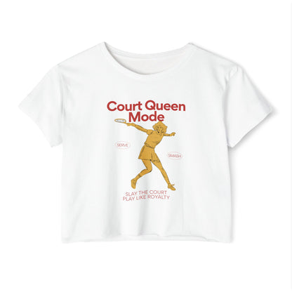 COURT QUEEN 2 - Tennis Crop Top
