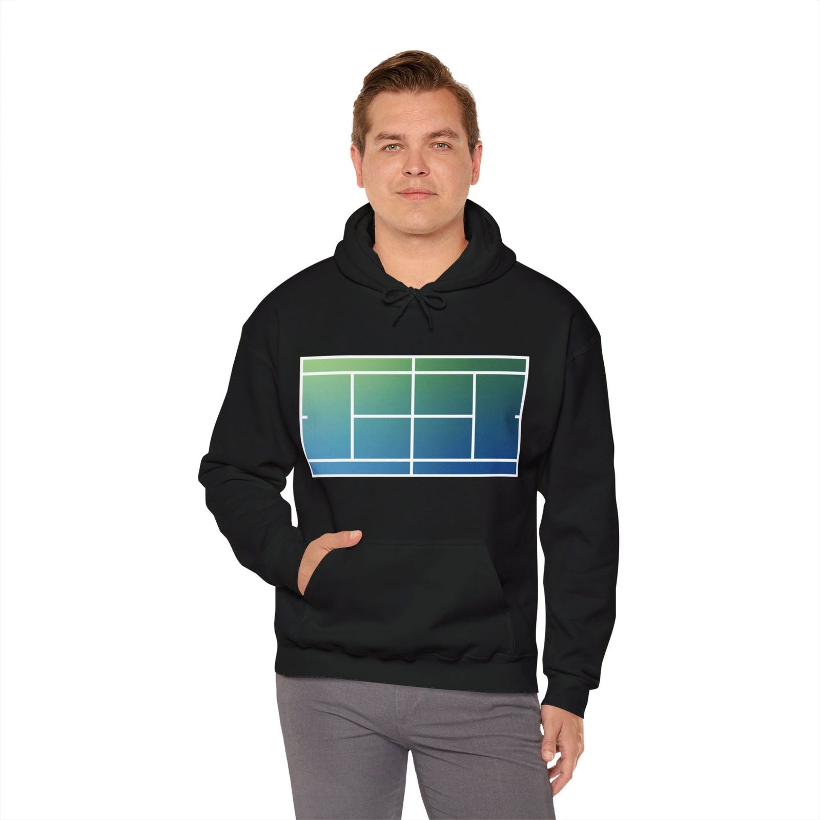 COURT 3 - Tennis Hoodie - GRANDSLAM PH