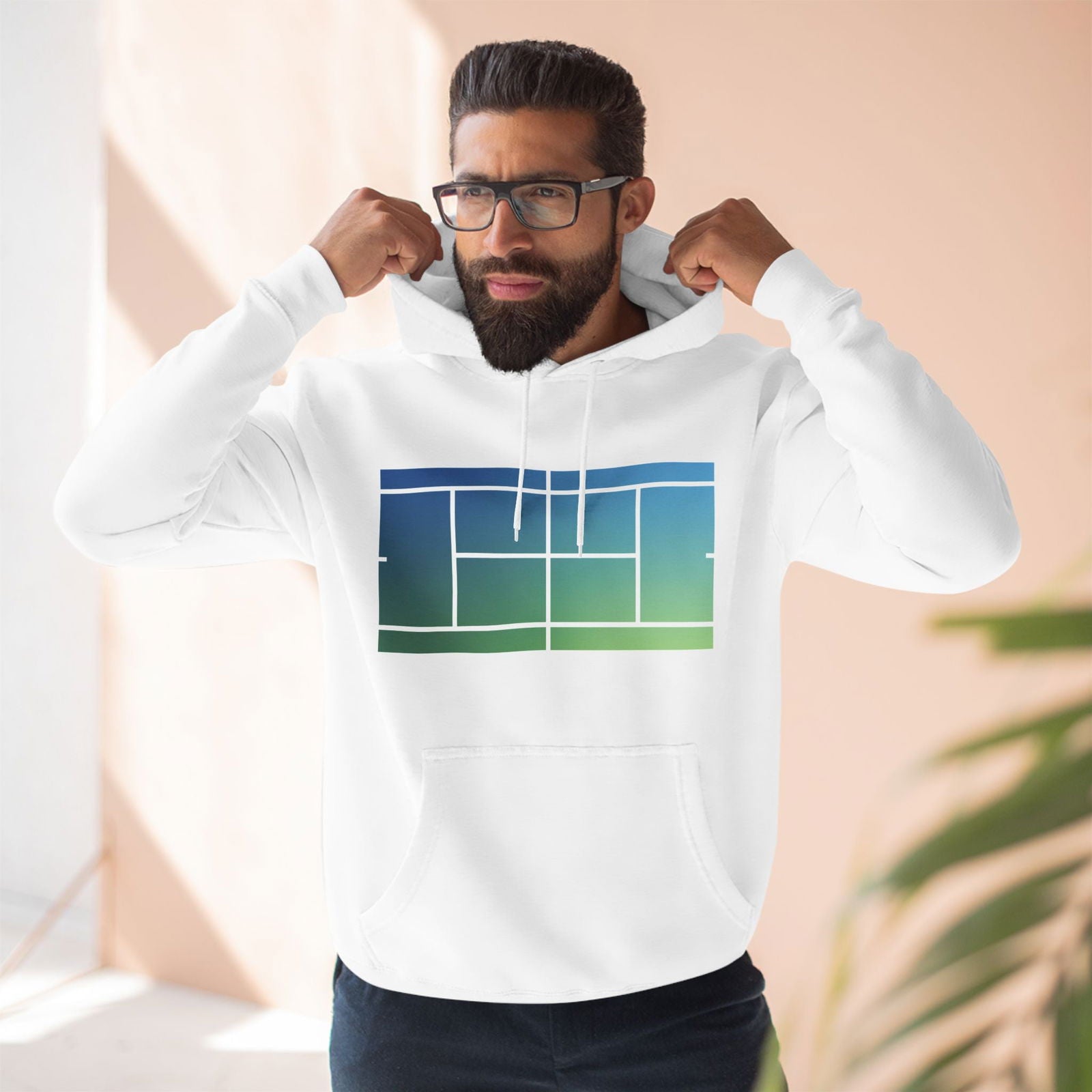 COURT 3 - Tennis Hoodie - GRANDSLAM PH