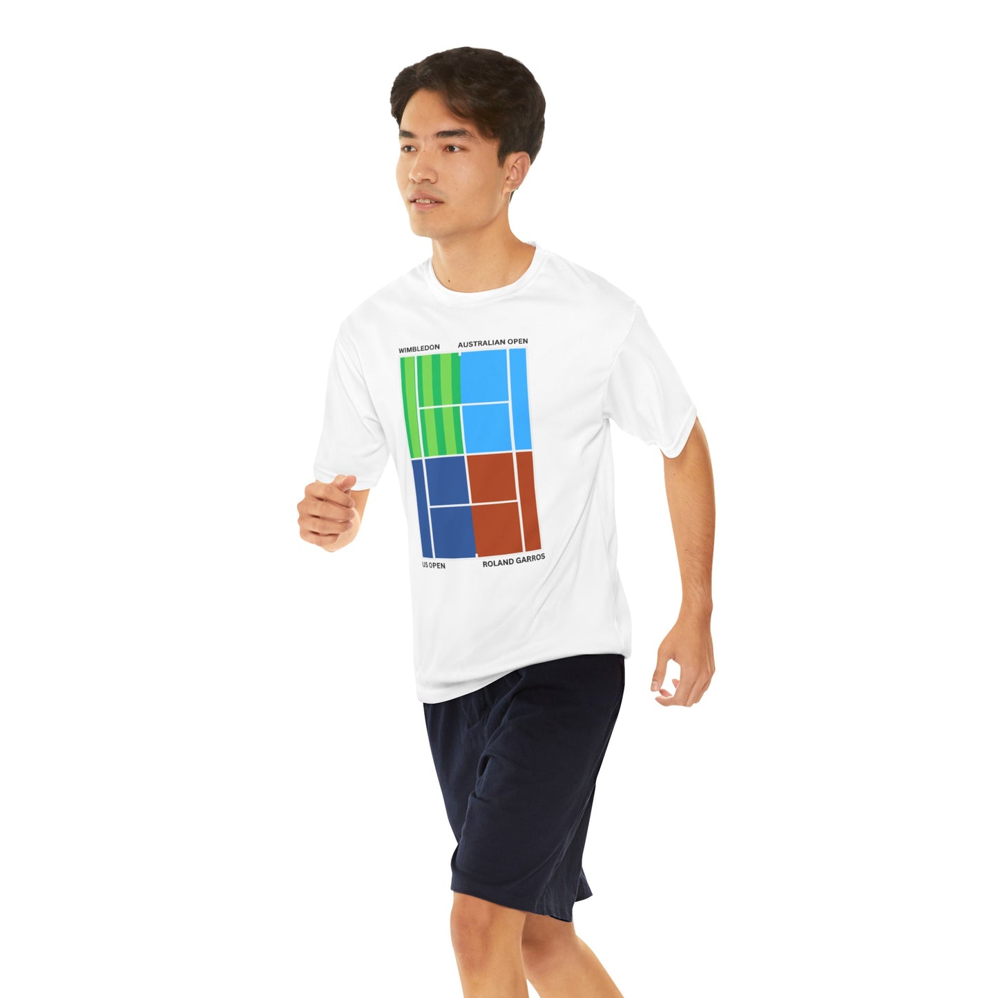 GRANDSLAM TOURNAMENTS 1 - Tennis Basic Tee