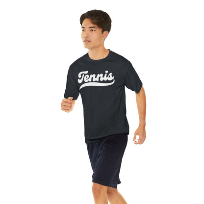 TENNIS 1 (Black & White) - Tennis Basic Tee