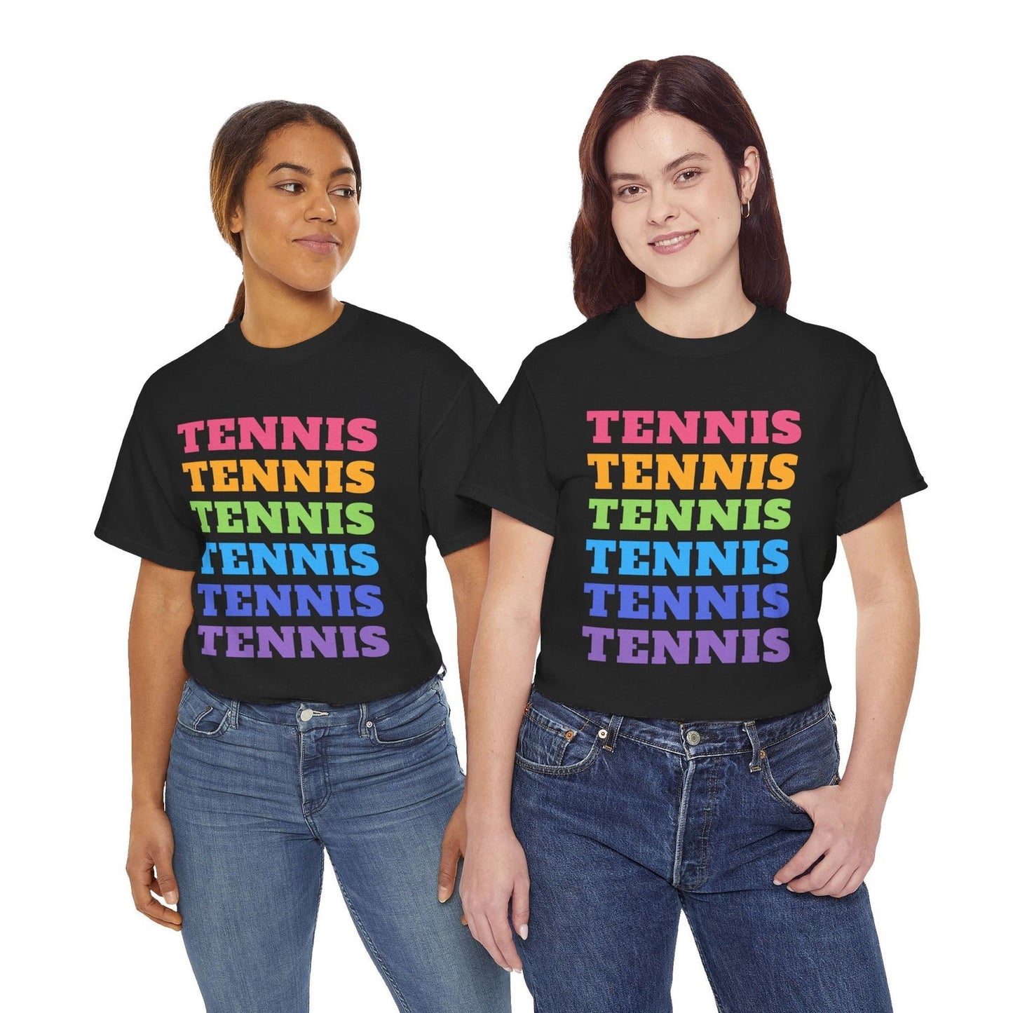 DOWN THE LINE - Tennis Basic Tee - GRANDSLAM PH