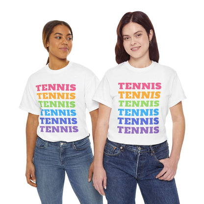 DOWN THE LINE - Tennis Basic Tee - GRANDSLAM PH