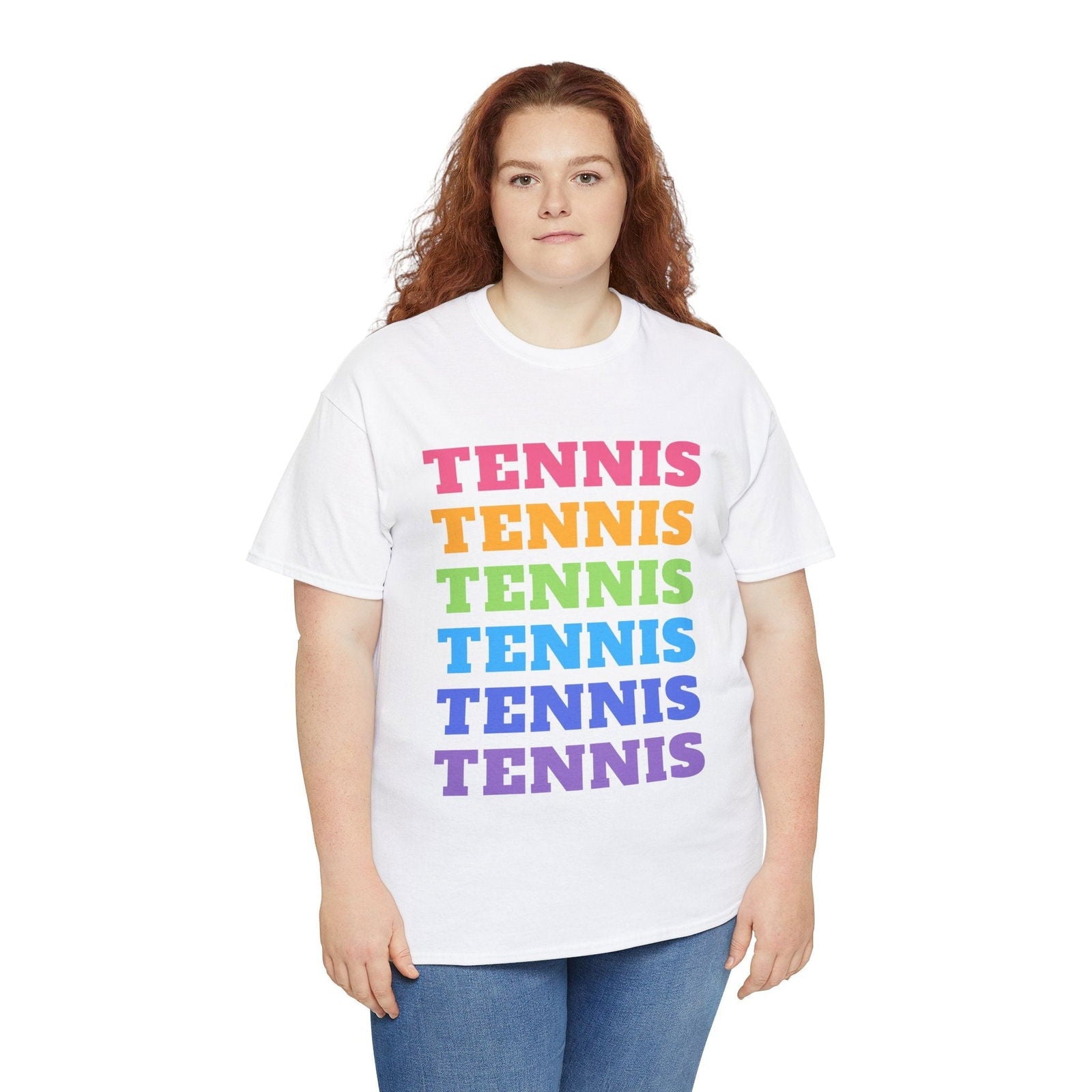 DOWN THE LINE - Tennis Basic Tee - GRANDSLAM PH