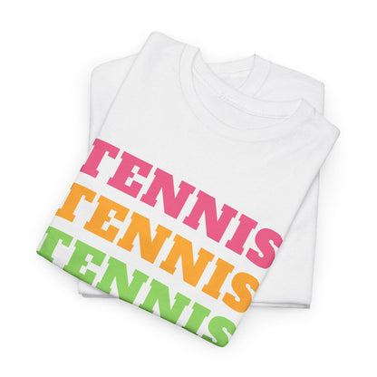 DOWN THE LINE - Tennis Basic Tee - GRANDSLAM PH