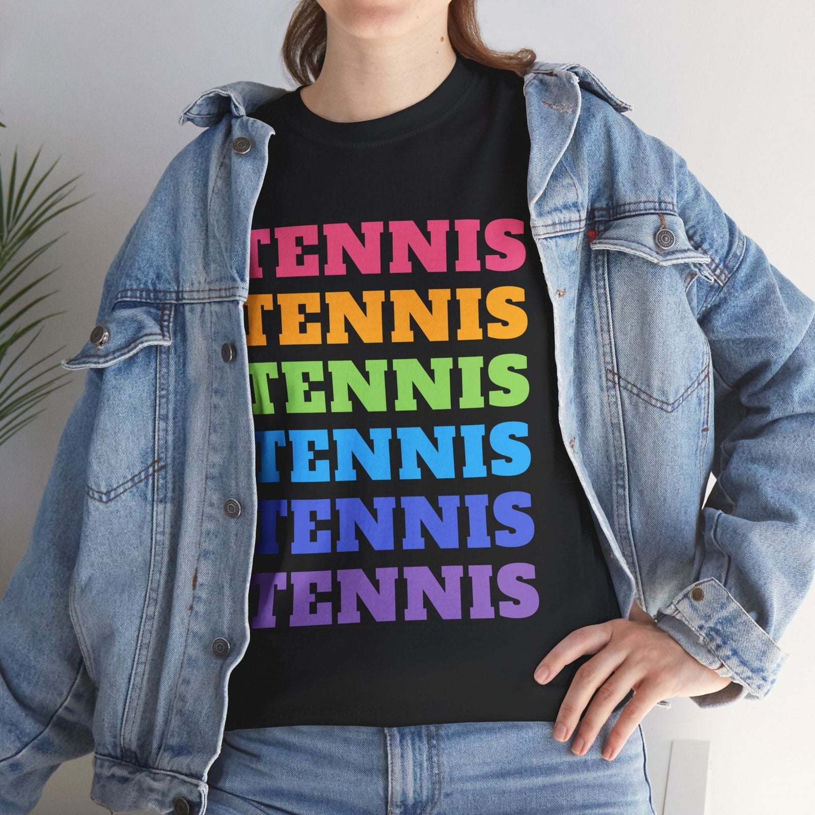 DOWN THE LINE - Tennis Basic Tee - GRANDSLAM PH