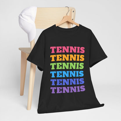 DOWN THE LINE - Tennis Basic Tee - GRANDSLAM PH