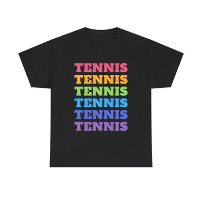 DOWN THE LINE - Tennis Basic Tee - GRANDSLAM PH