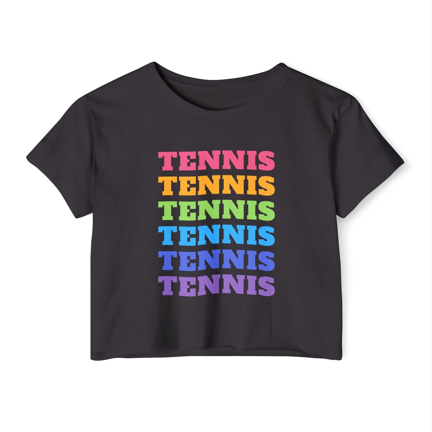 DOWN THE LINE - Tennis Crop Top - GRANDSLAM PH