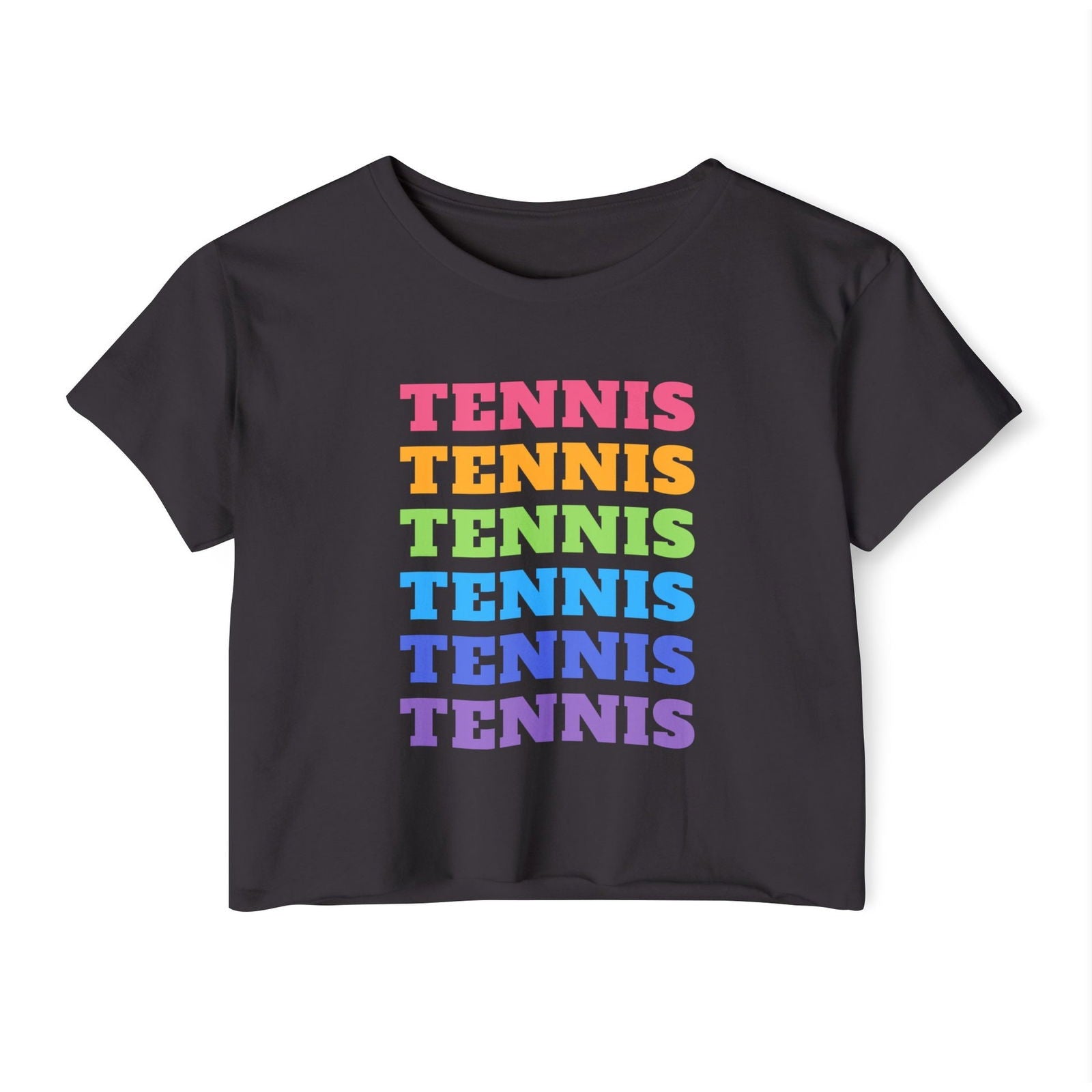 DOWN THE LINE - Tennis Crop Top - GRANDSLAM PH
