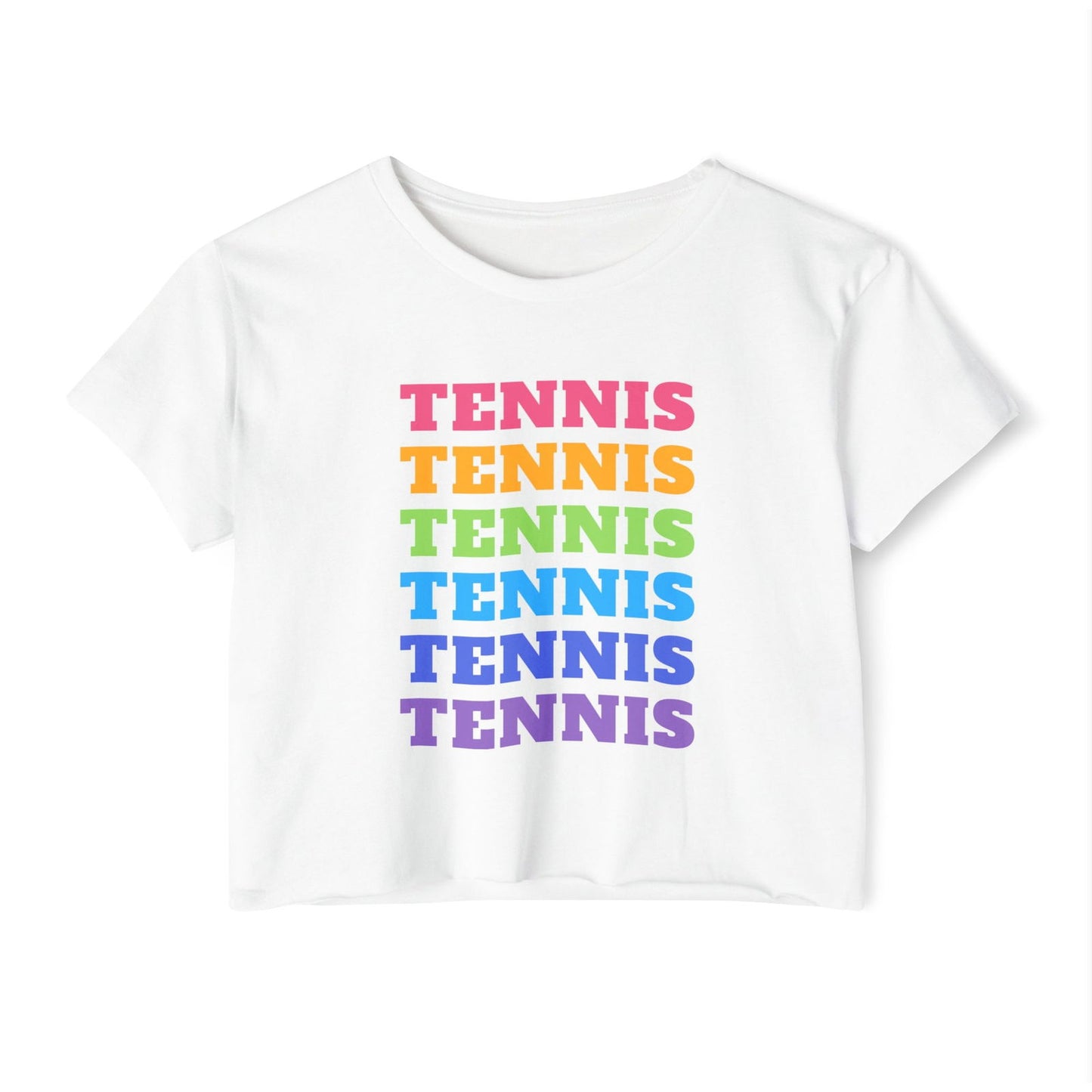 DOWN THE LINE - Tennis Crop Top - GRANDSLAM PH