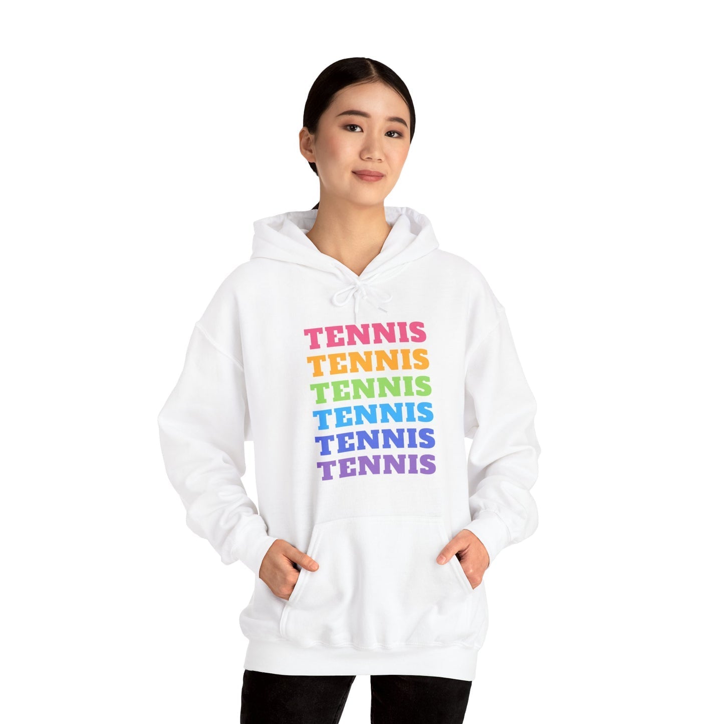 DOWN THE LINE - Tennis Hoodie - GRANDSLAM PH