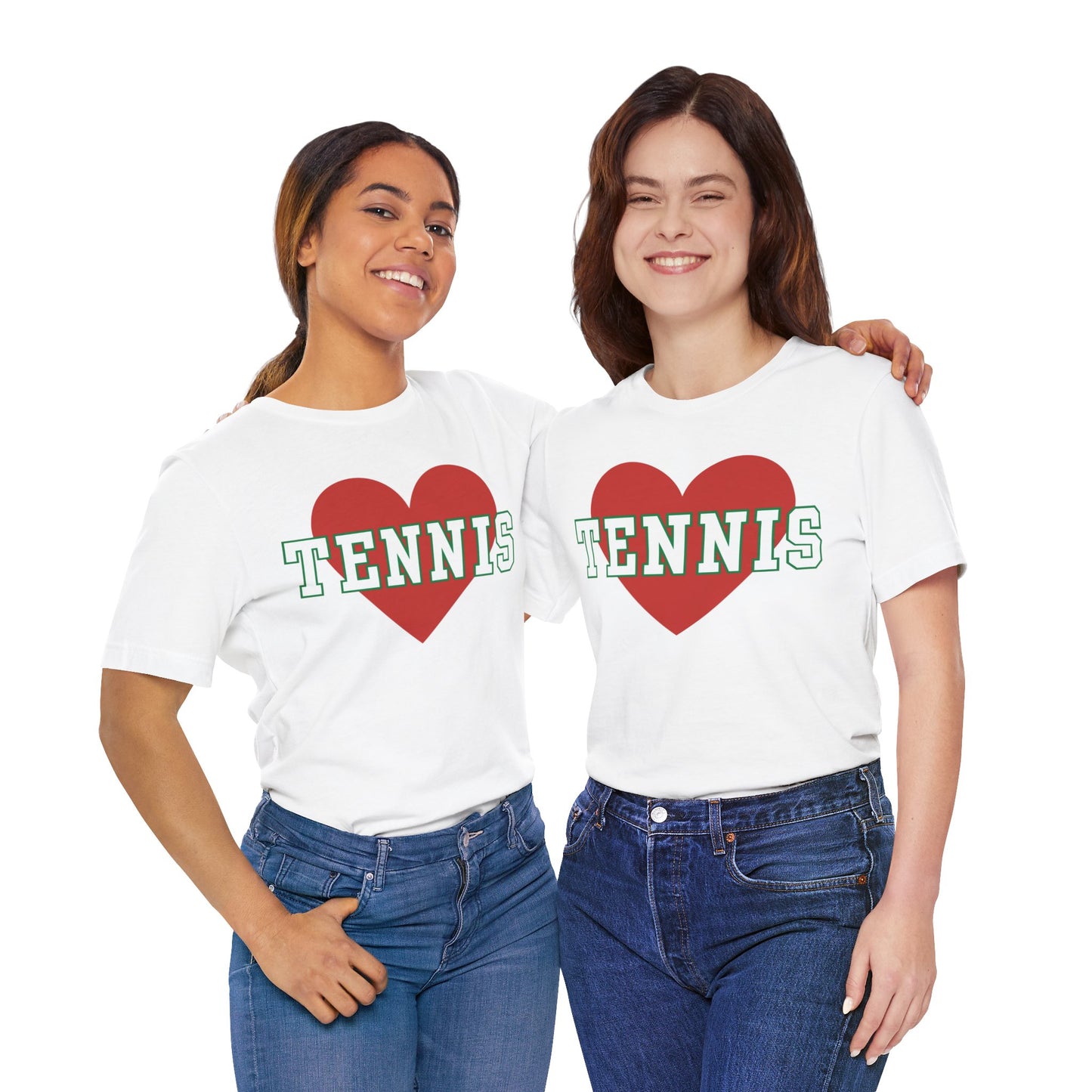 HEART TENNIS - Tennis Basic Tee