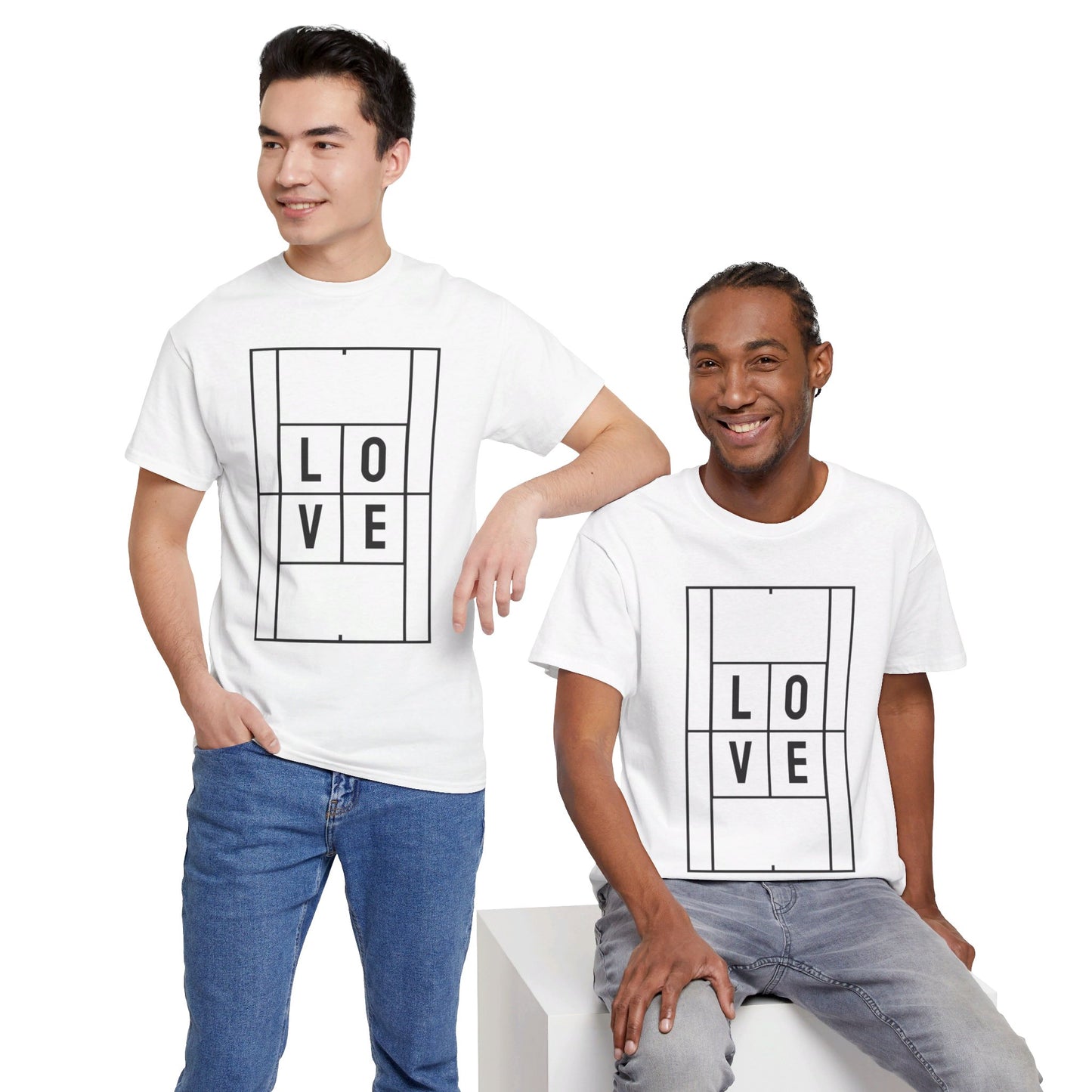 LOVE 4 - Tennis Basic Tee