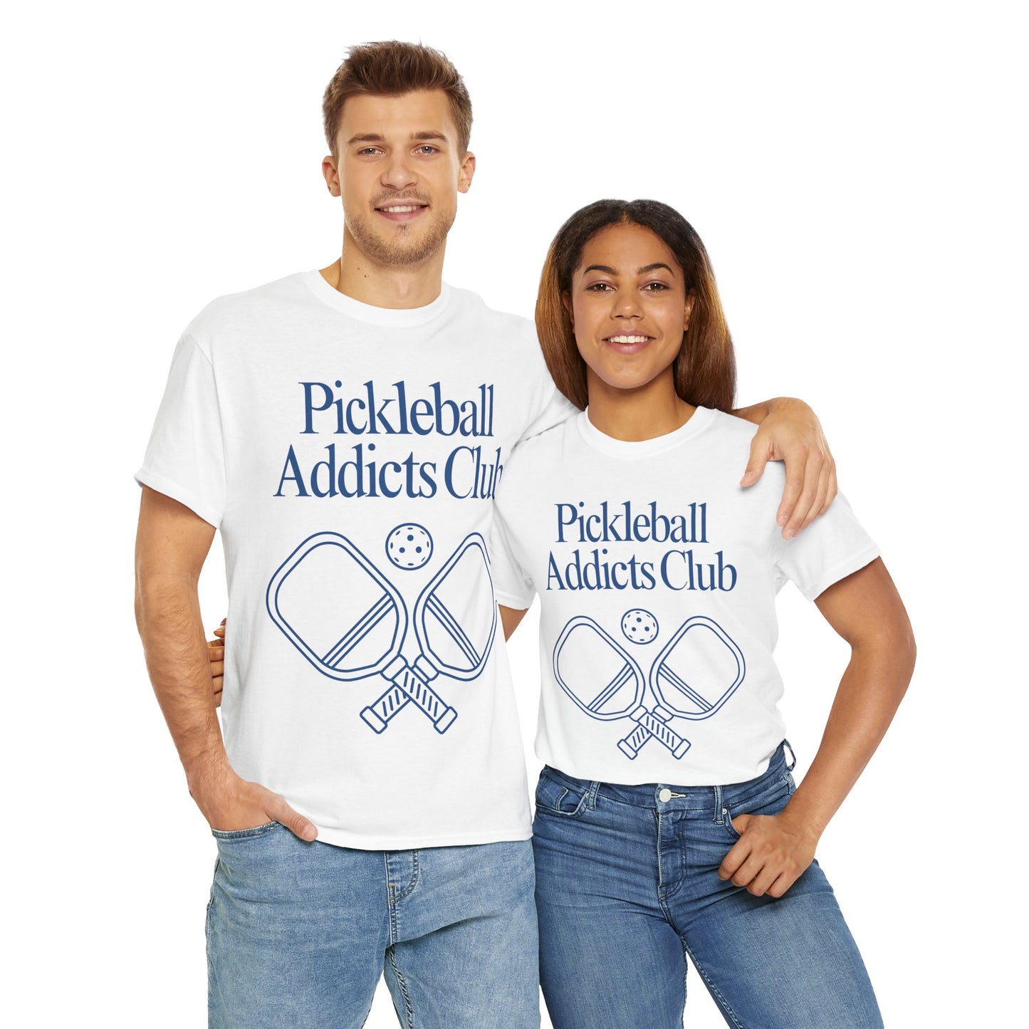 PICKLEBALL ADDICTS CLUB - Pickleball (Basic Tee)