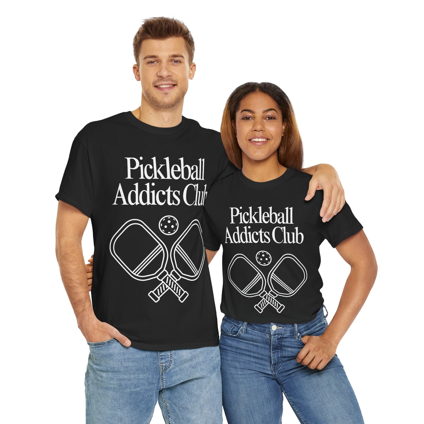 PICKLEBALL ADDICTS CLUB - Pickleball (Basic Tee)