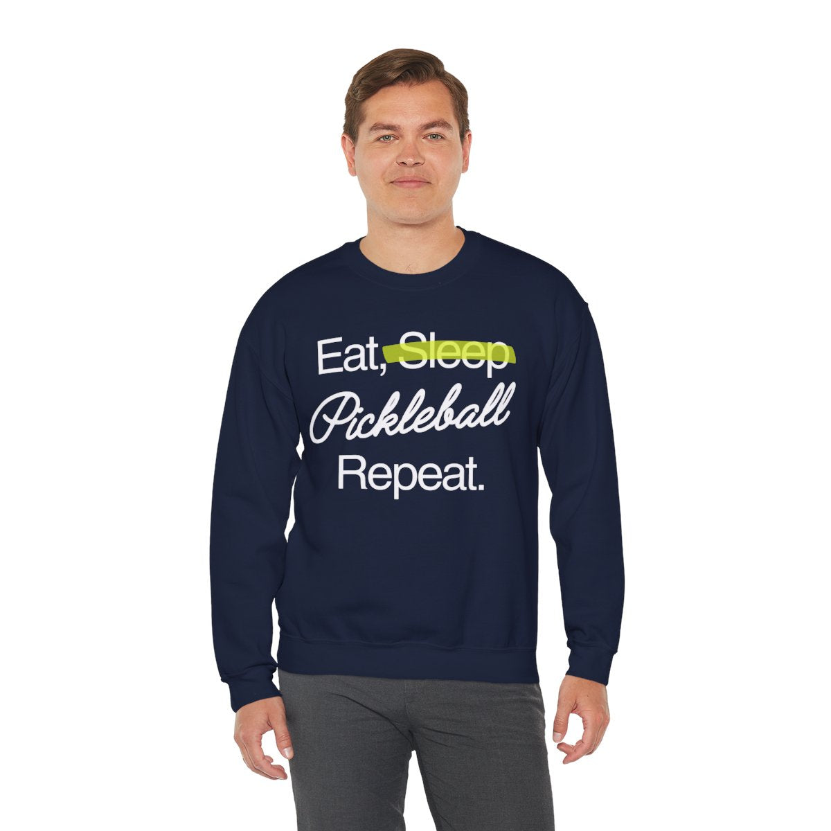 EAT SLEEP - Pickleball (Sweatshirt) - GRANDSLAM PH