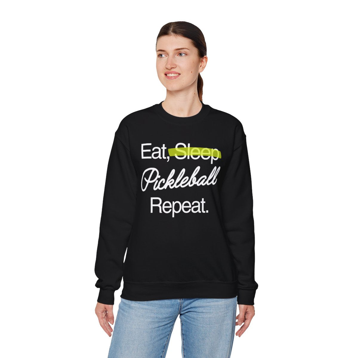 EAT SLEEP - Pickleball (Sweatshirt) - GRANDSLAM PH