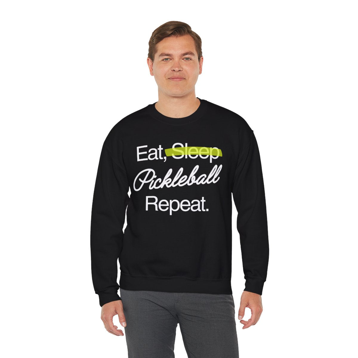 EAT SLEEP - Pickleball (Sweatshirt) - GRANDSLAM PH