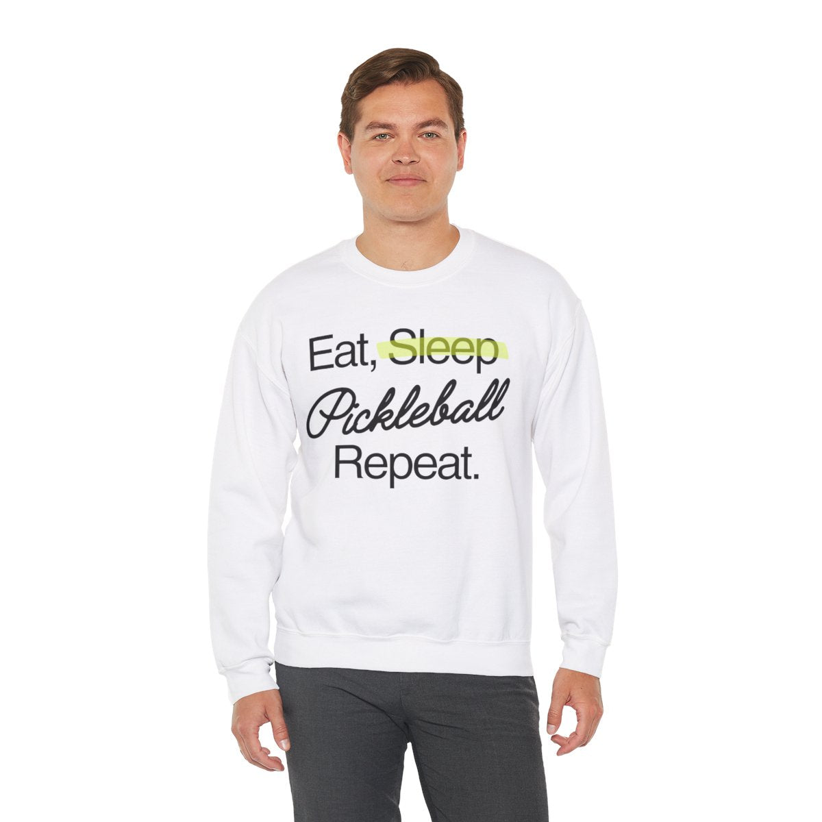EAT SLEEP - Pickleball (Sweatshirt) - GRANDSLAM PH