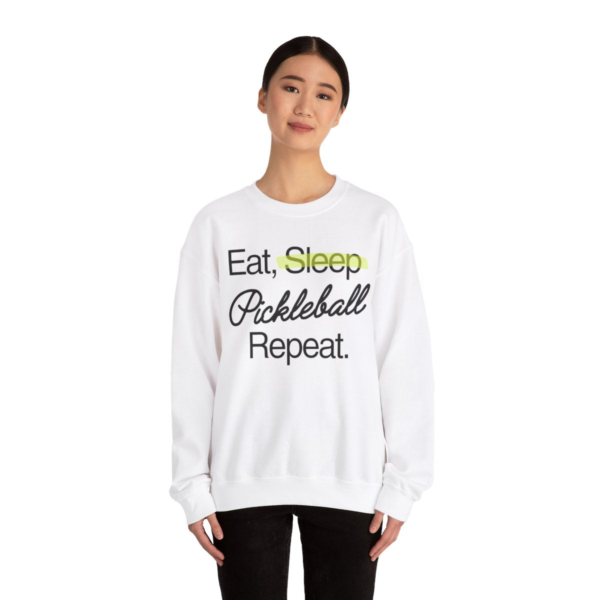 EAT SLEEP - Pickleball (Sweatshirt) - GRANDSLAM PH