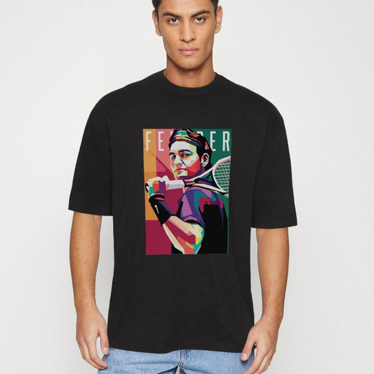FEDERER 10 - Tennis Basic Tee - GRANDSLAM PH