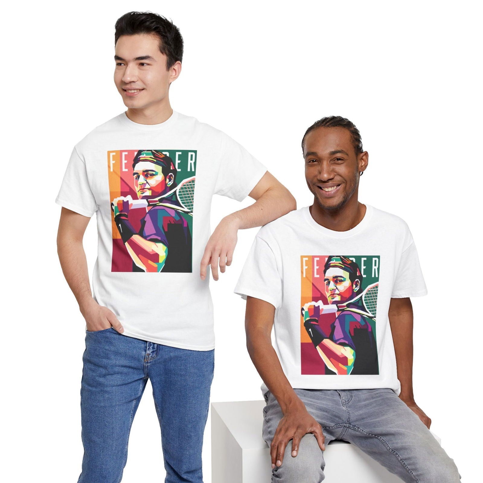 FEDERER 10 - Tennis Basic Tee - GRANDSLAM PH