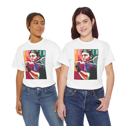 FEDERER 10 - Tennis Basic Tee - GRANDSLAM PH