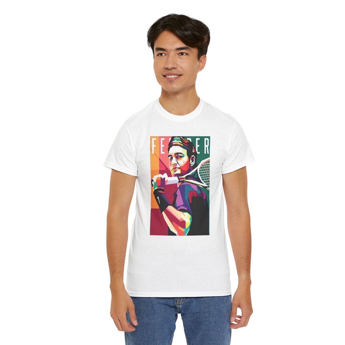 FEDERER 10 - Tennis Basic Tee - GRANDSLAM PH