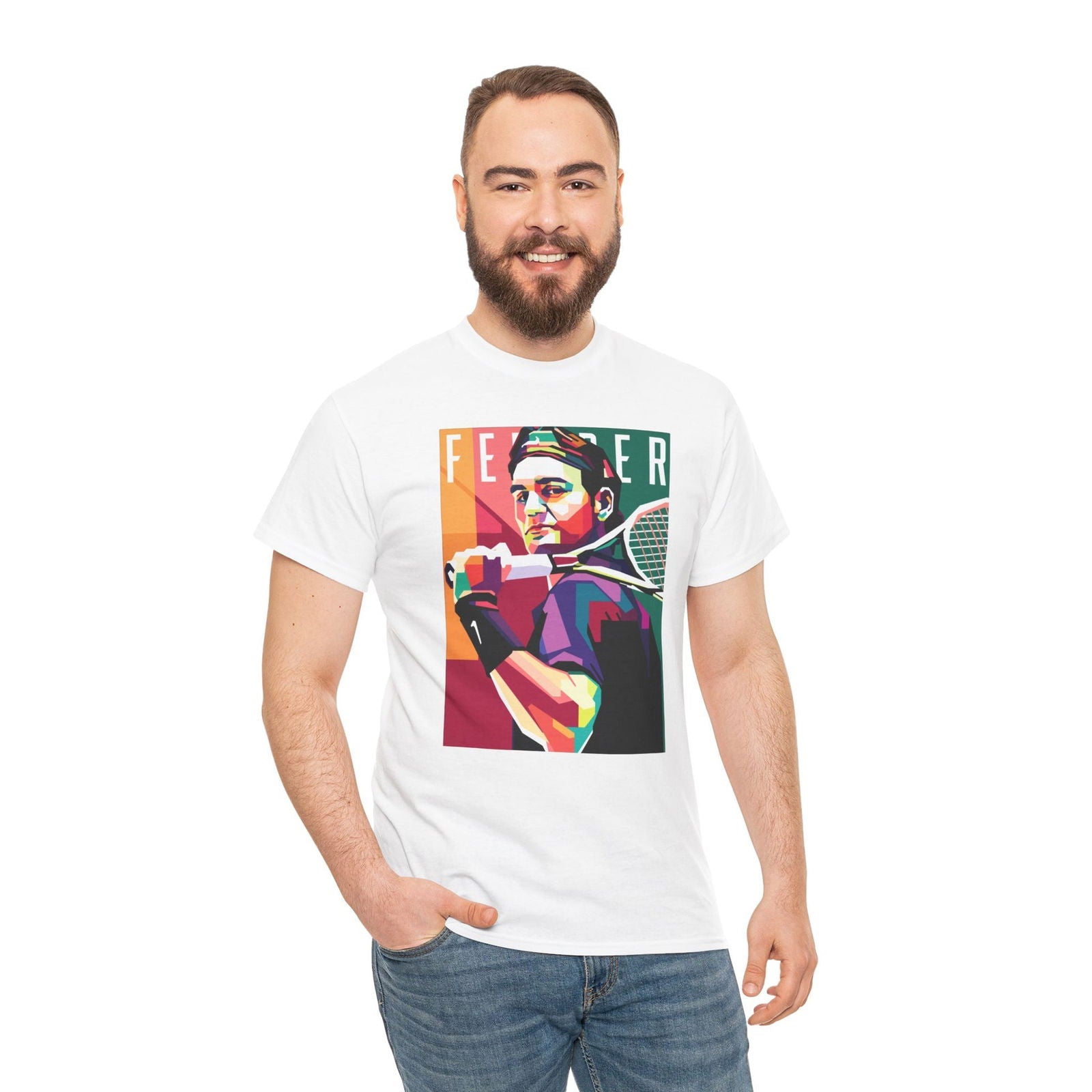 FEDERER 10 - Tennis Basic Tee - GRANDSLAM PH