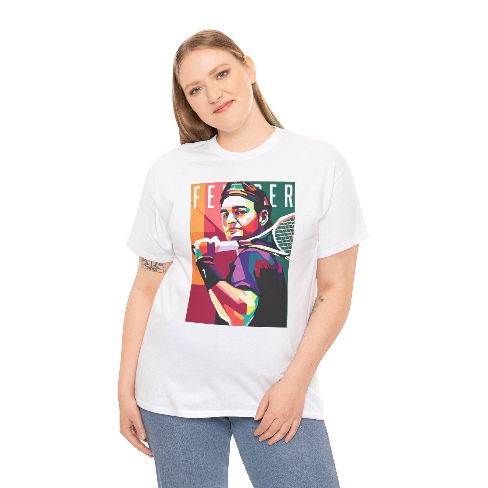 FEDERER 10 - Tennis Basic Tee - GRANDSLAM PH