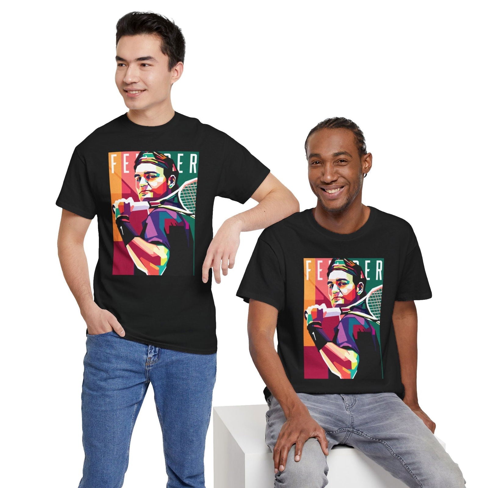 FEDERER 10 - Tennis Basic Tee - GRANDSLAM PH