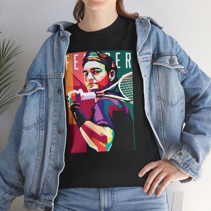 FEDERER 10 - Tennis Basic Tee - GRANDSLAM PH