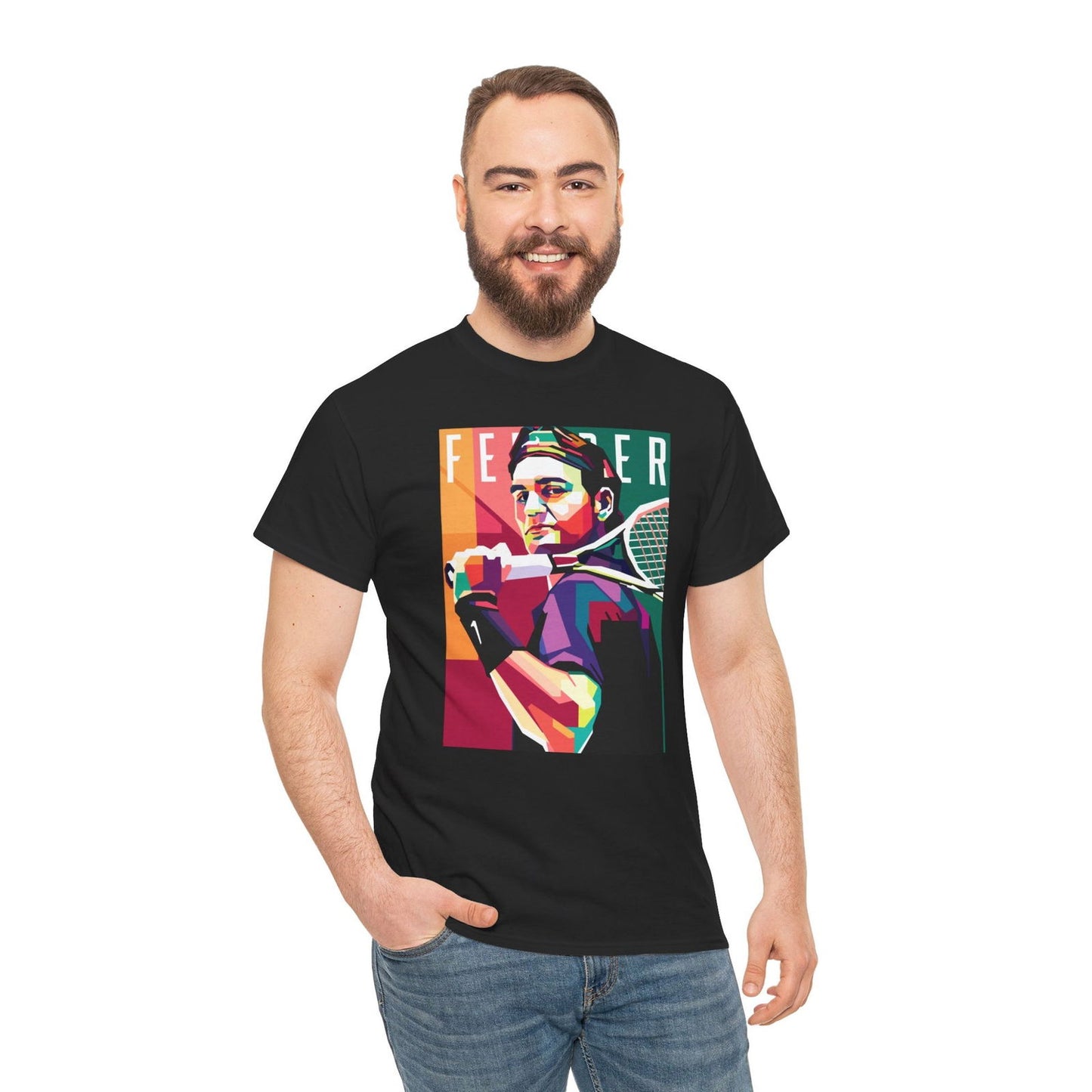 FEDERER 10 - Tennis Basic Tee - GRANDSLAM PH