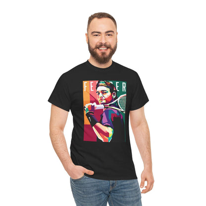 FEDERER 10 - Tennis Basic Tee - GRANDSLAM PH