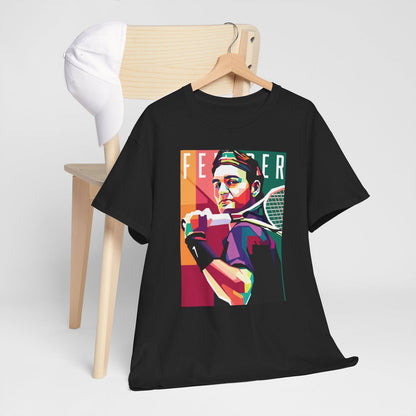 FEDERER 10 - Tennis Basic Tee - GRANDSLAM PH