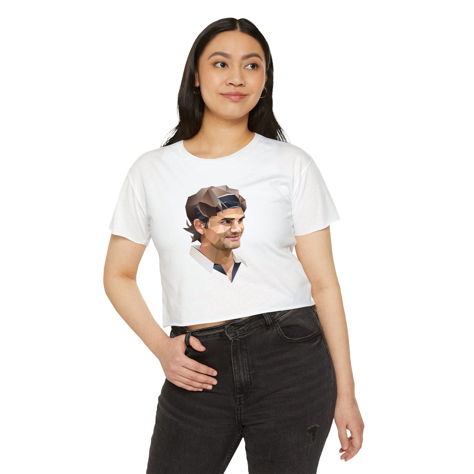 FEDERER 1 - Tennis Crop Top - GRANDSLAM PH