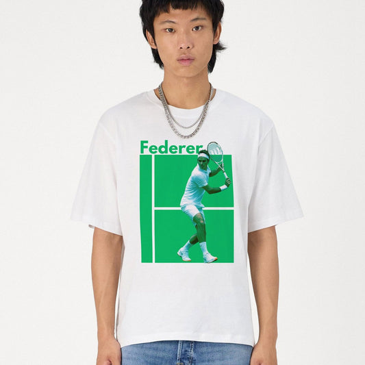 FEDERER 4 - Tennis Basic Tee - GRANDSLAM PH