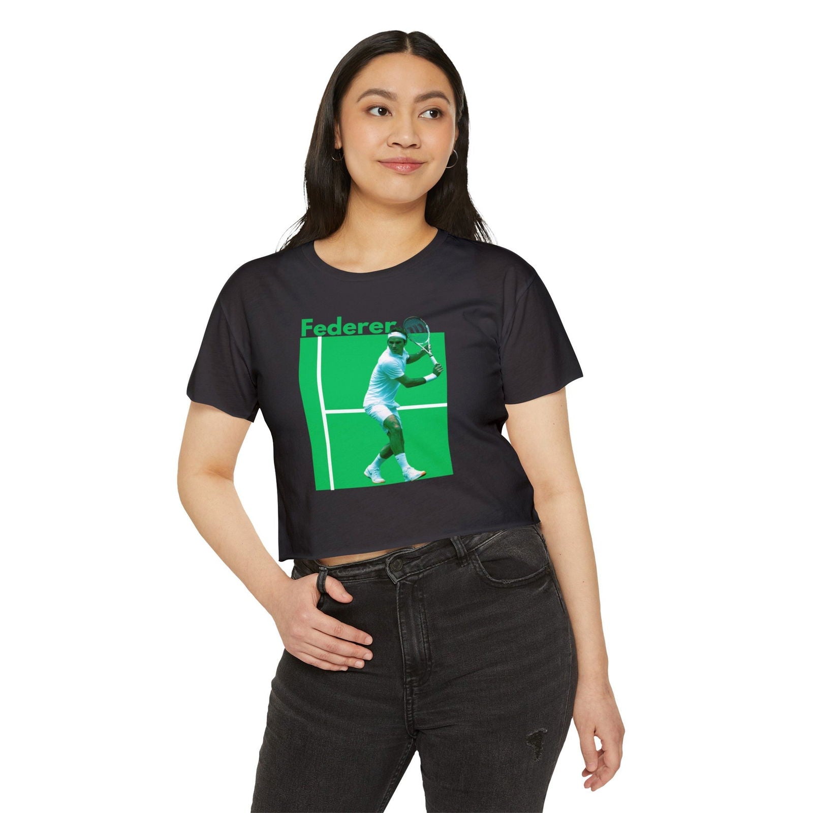 FEDERER 4 - Tennis Crop Top - GRANDSLAM PH