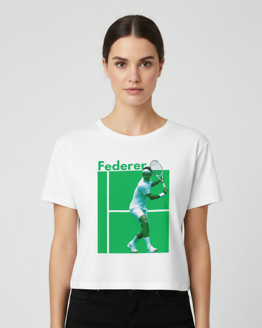 FEDERER 4 - Tennis Crop Top - GRANDSLAM PH