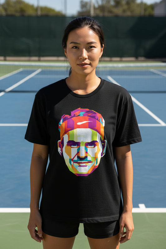 FEDERER 9 - Tennis Basic Tee - GRANDSLAM PH