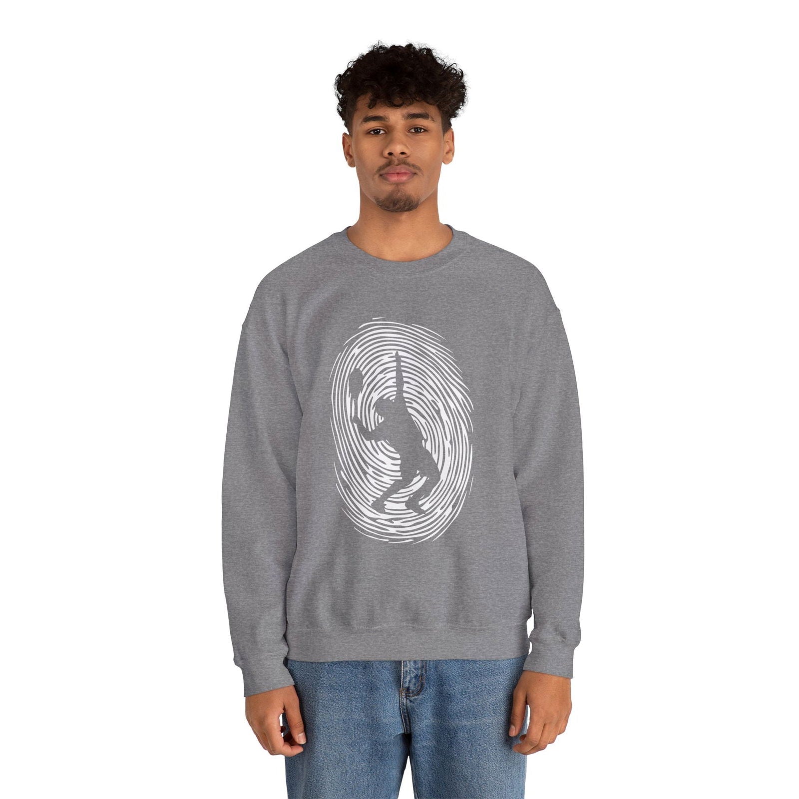 FINGERPRINT 1 - Tennis Sweatshirt - GRANDSLAM PH
