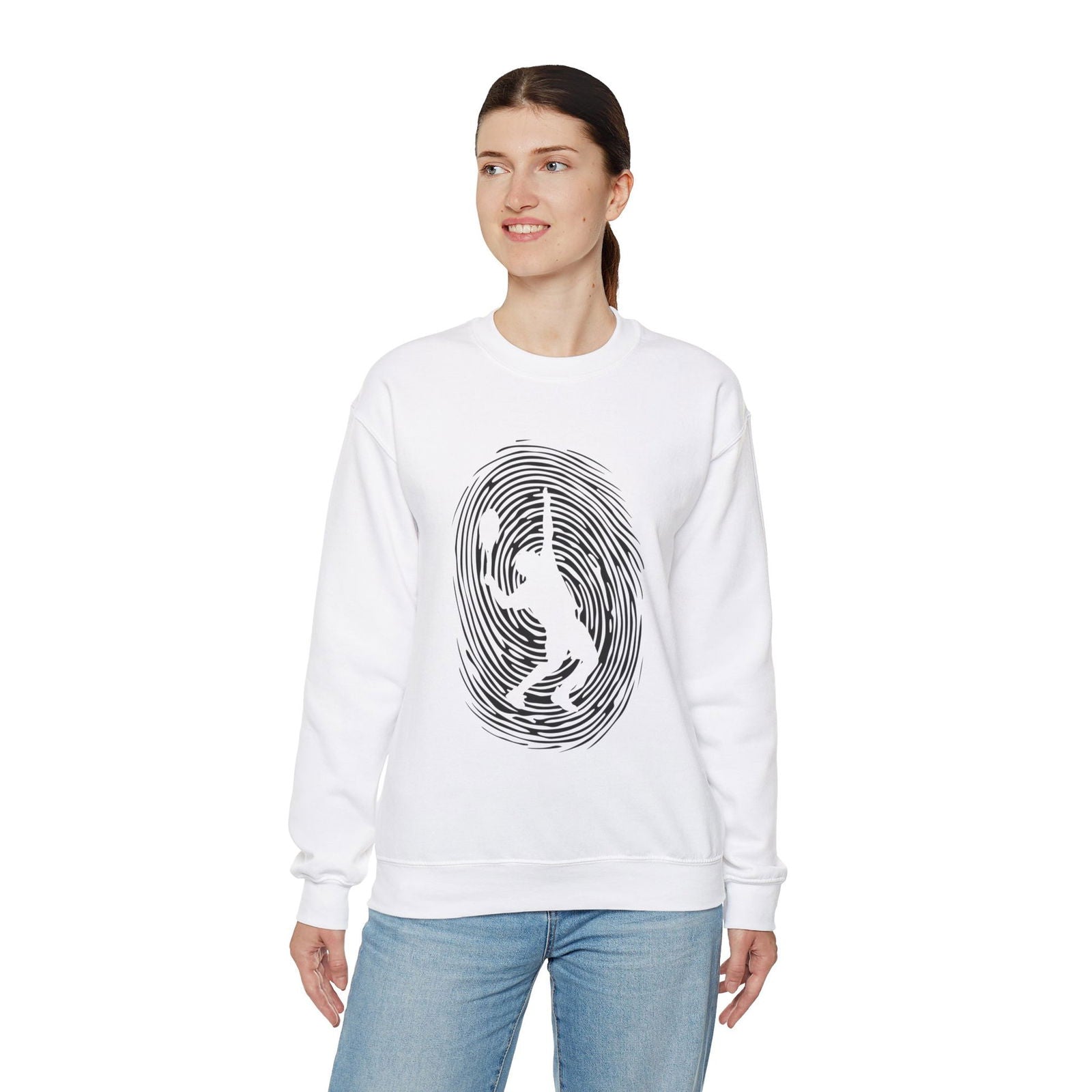 FINGERPRINT 1 - Tennis Sweatshirt - GRANDSLAM PH
