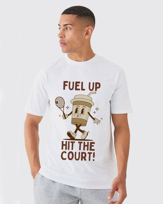 FUEL UP - Tennis Basic Tee - GRANDSLAM PH