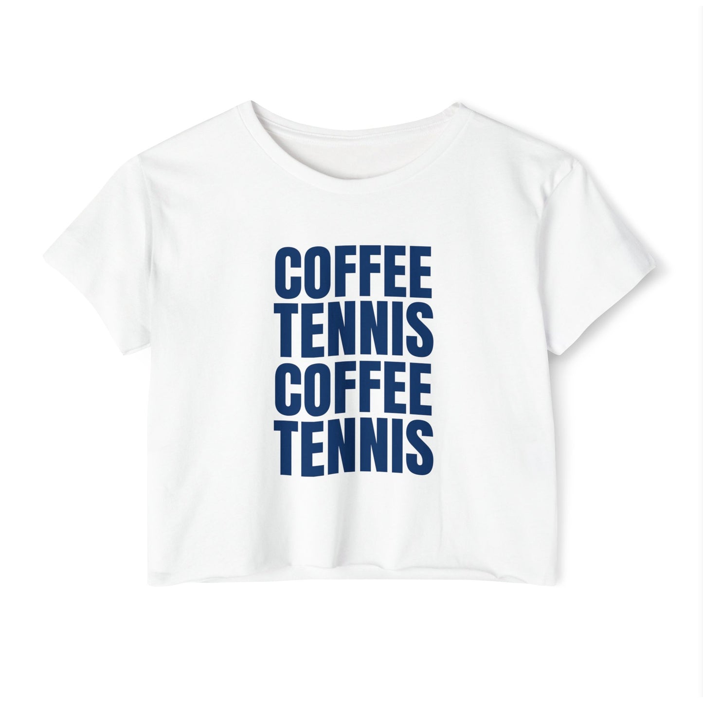 COFFEE & TENNIS 3 - Crop Top