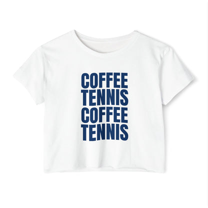 COFFEE & TENNIS 3 - Crop Top