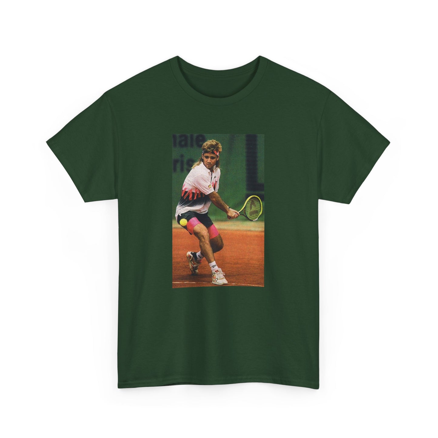 AGASSI 1 - Tennis Basic Tee