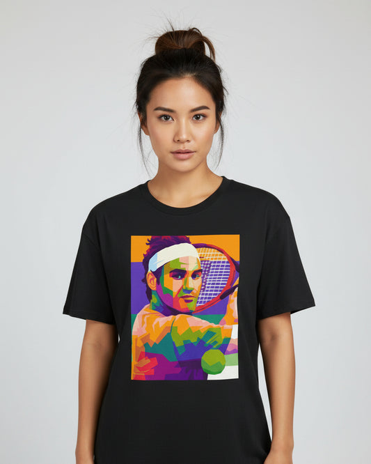 ROGER 3 - Tennis Basic Tee