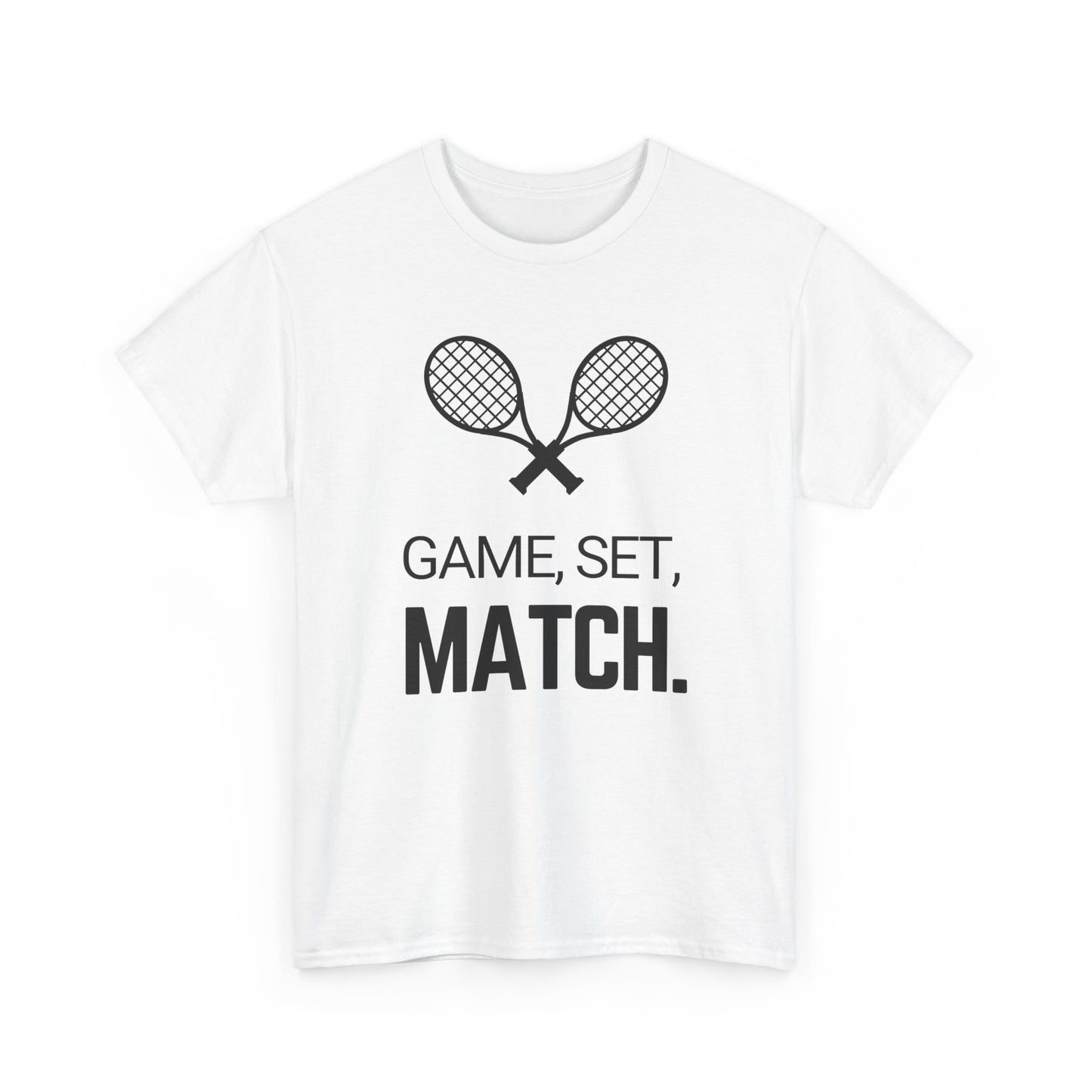 GAME SET MATCH 1 - Tennis Basic Tee